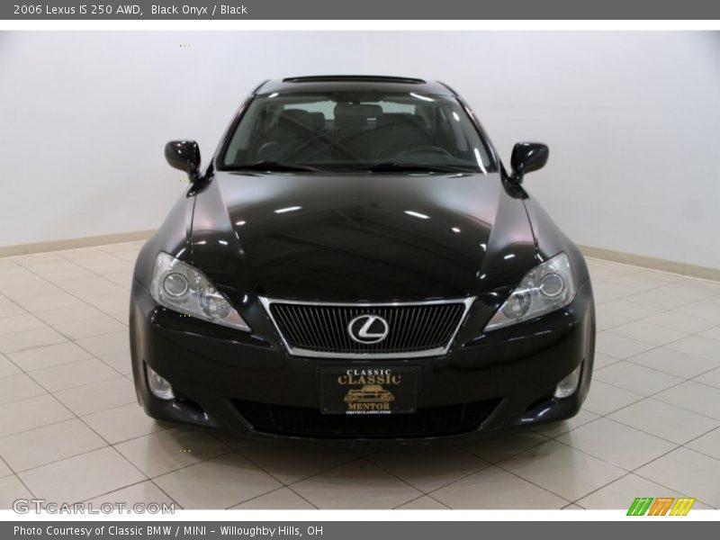 Black Onyx / Black 2006 Lexus IS 250 AWD
