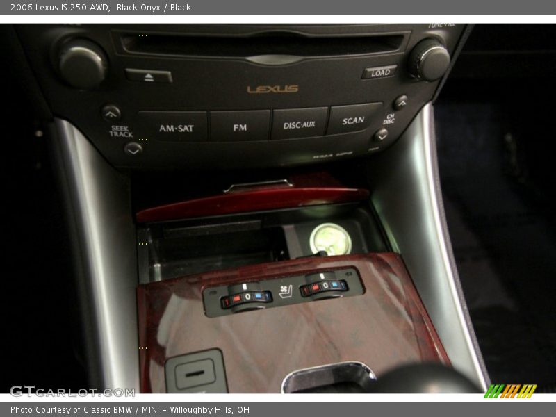 Black Onyx / Black 2006 Lexus IS 250 AWD