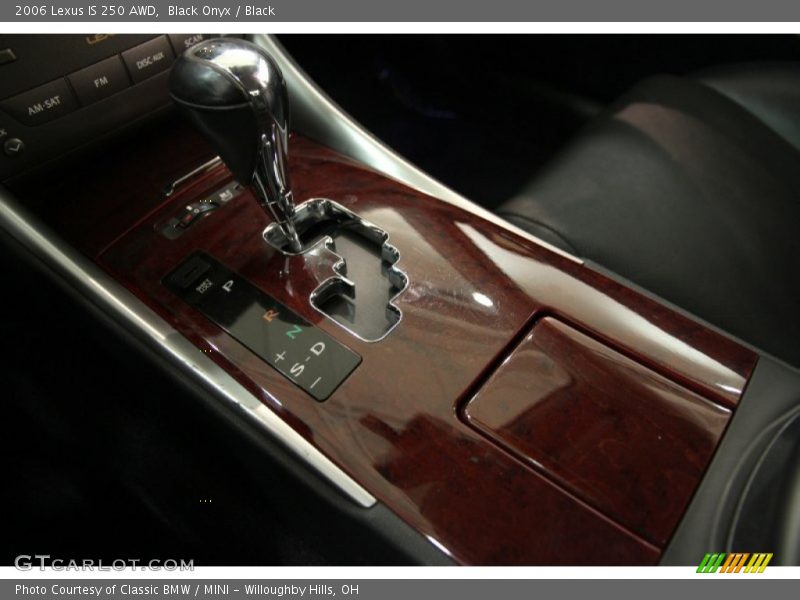 Black Onyx / Black 2006 Lexus IS 250 AWD