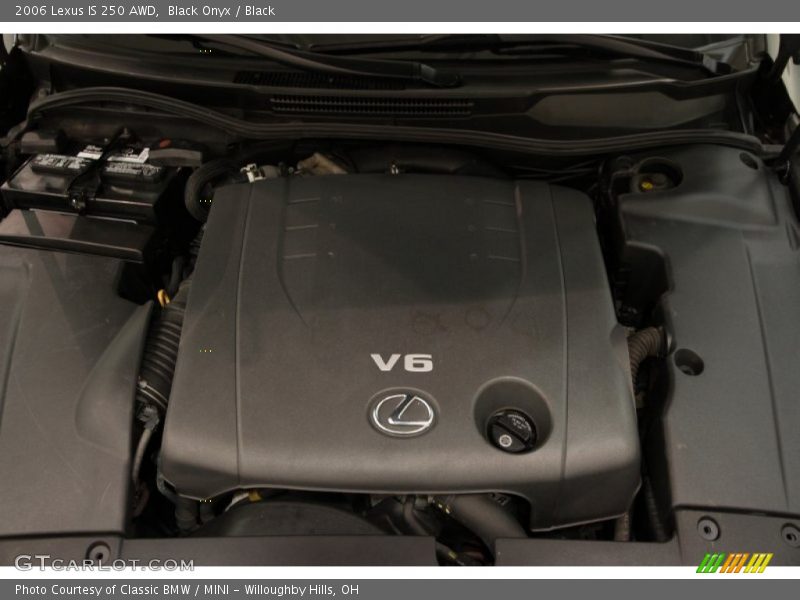 Black Onyx / Black 2006 Lexus IS 250 AWD