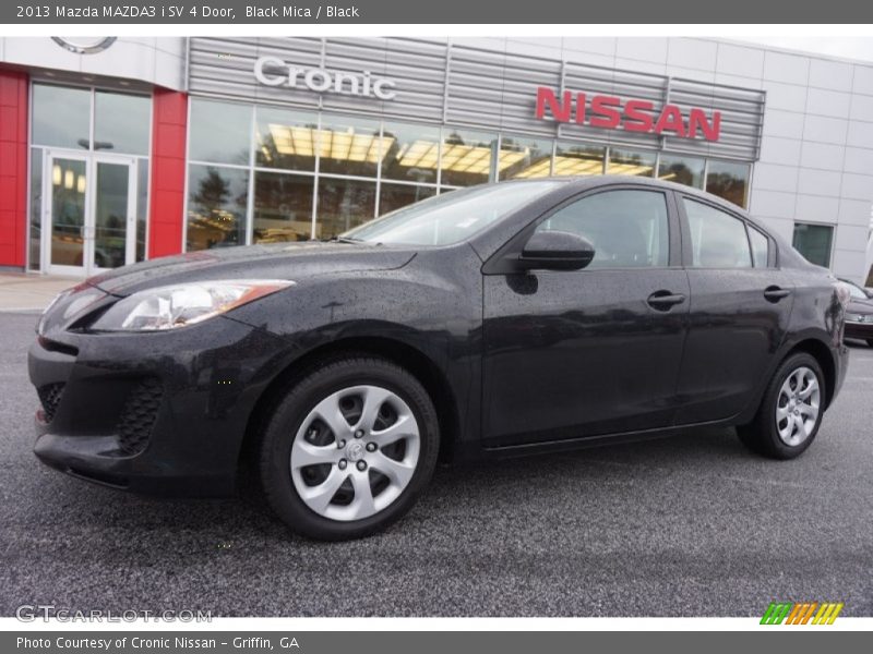 Black Mica / Black 2013 Mazda MAZDA3 i SV 4 Door