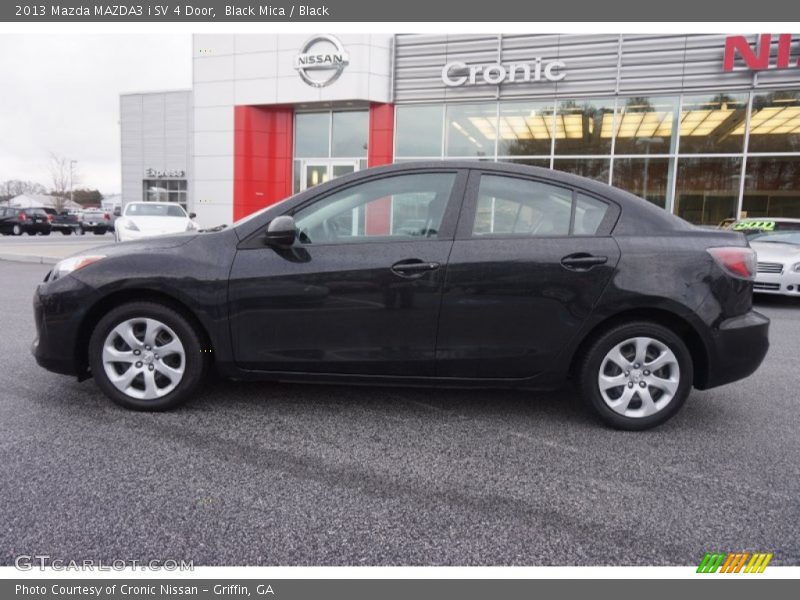 Black Mica / Black 2013 Mazda MAZDA3 i SV 4 Door