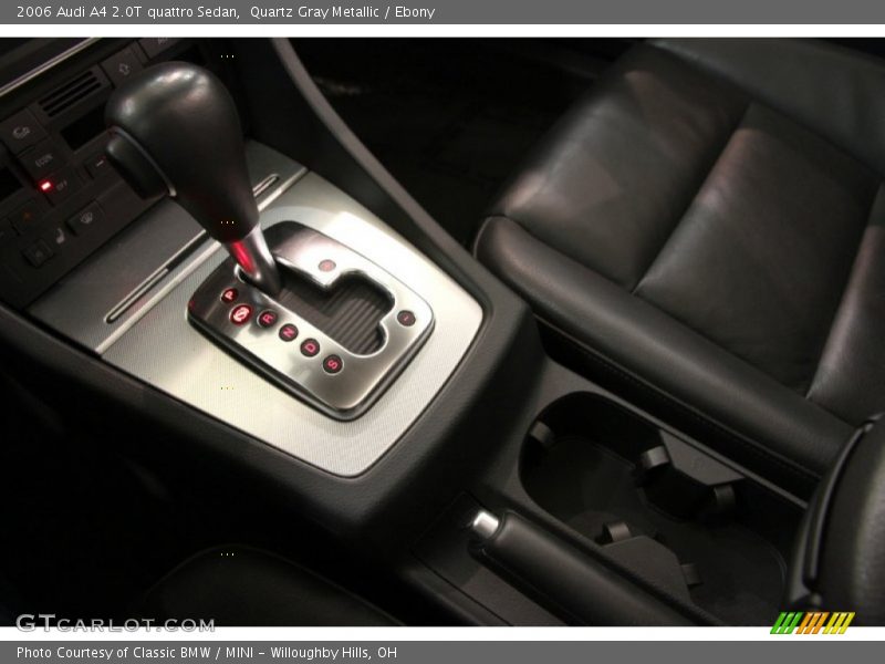 Quartz Gray Metallic / Ebony 2006 Audi A4 2.0T quattro Sedan