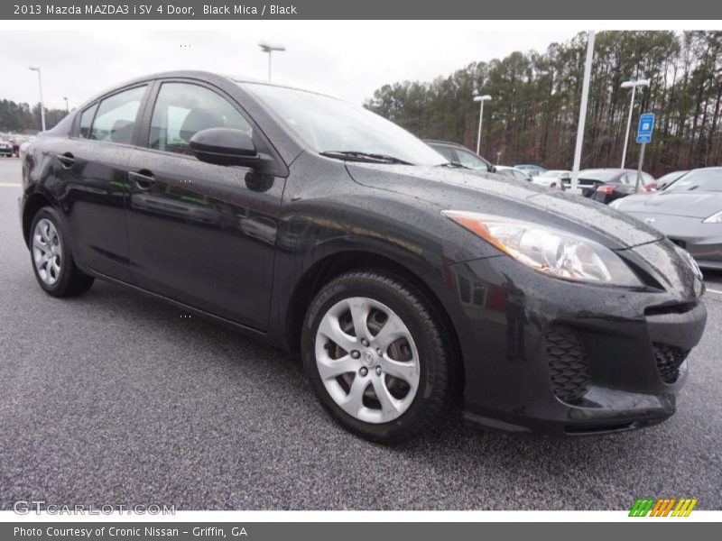 Black Mica / Black 2013 Mazda MAZDA3 i SV 4 Door
