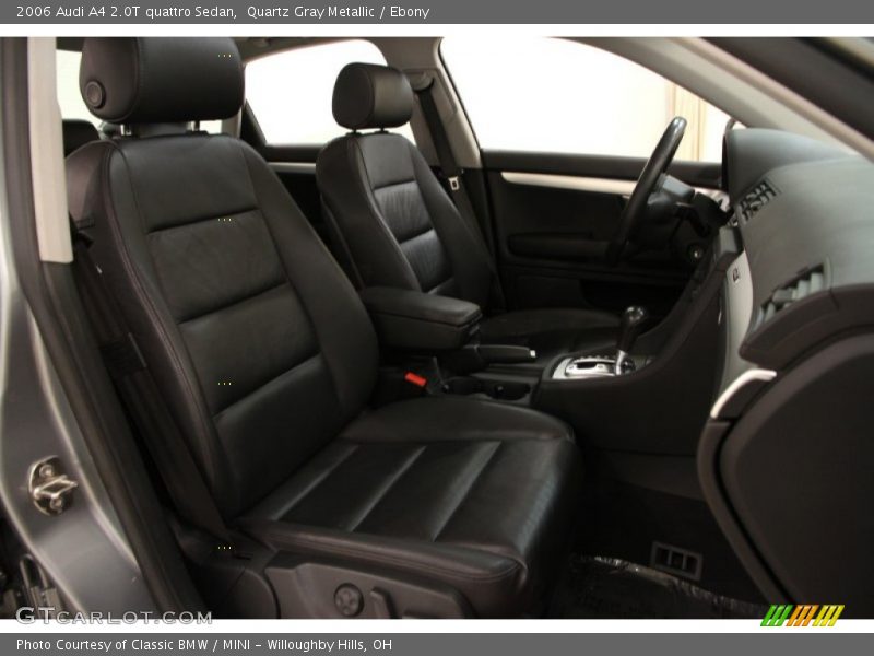 Quartz Gray Metallic / Ebony 2006 Audi A4 2.0T quattro Sedan