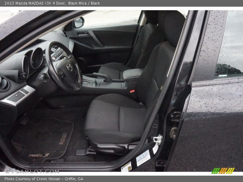 Black Mica / Black 2013 Mazda MAZDA3 i SV 4 Door