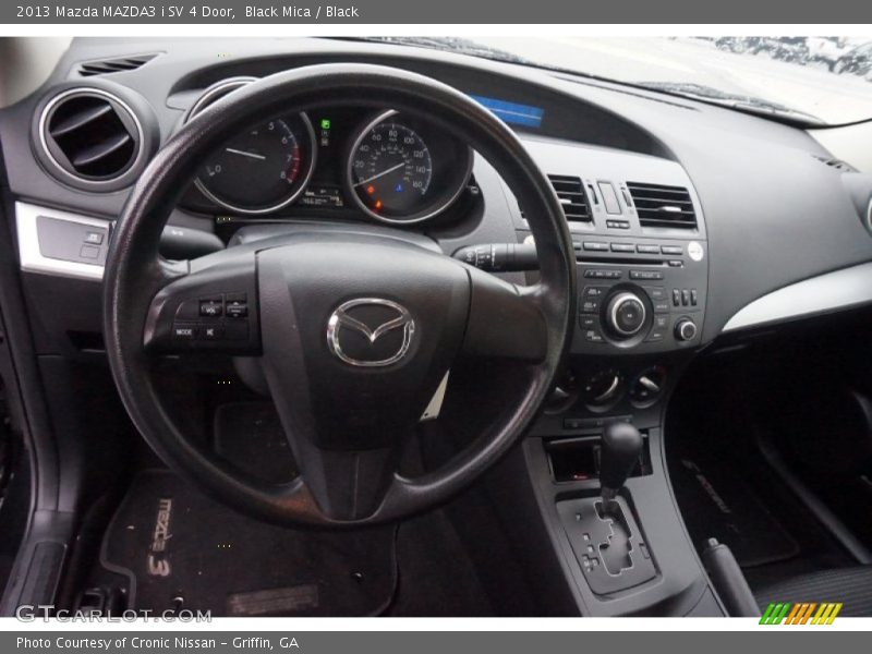 Black Mica / Black 2013 Mazda MAZDA3 i SV 4 Door