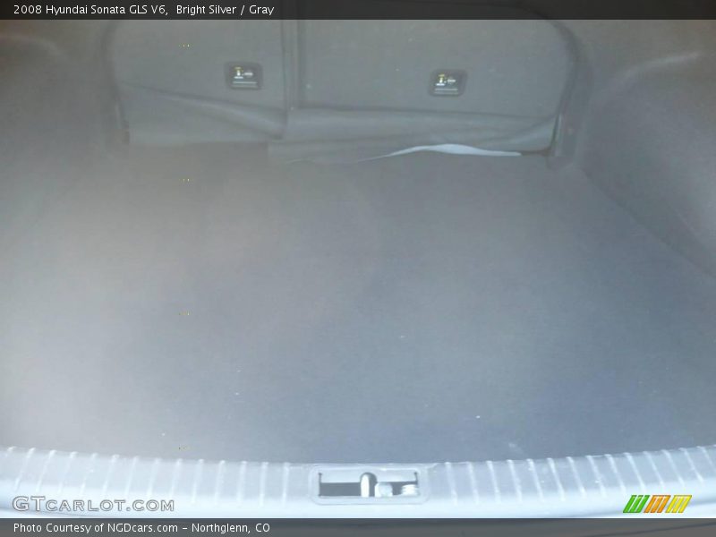 Bright Silver / Gray 2008 Hyundai Sonata GLS V6