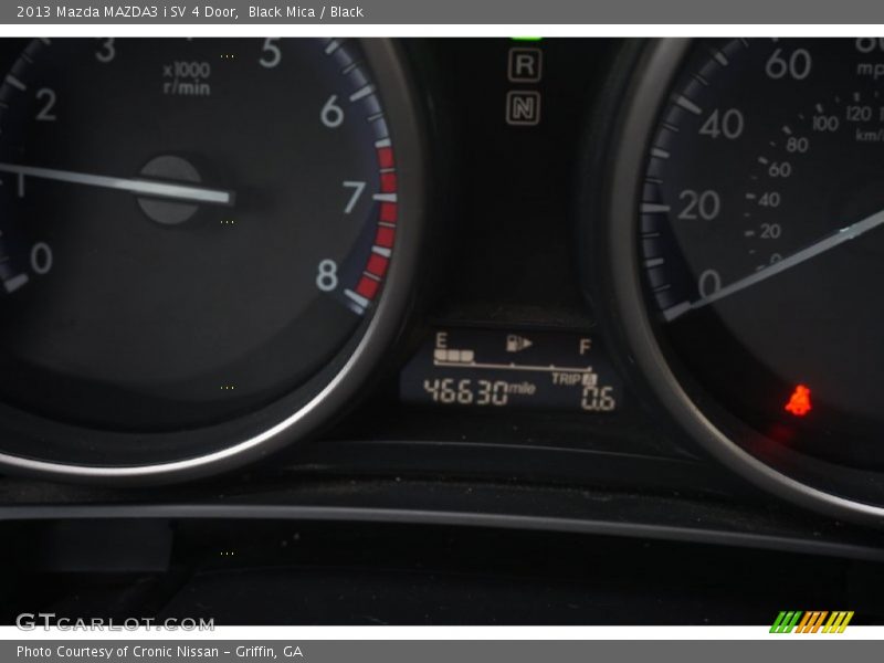 Black Mica / Black 2013 Mazda MAZDA3 i SV 4 Door