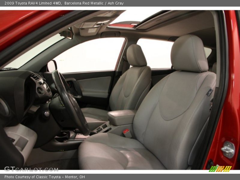 Barcelona Red Metallic / Ash Gray 2009 Toyota RAV4 Limited 4WD