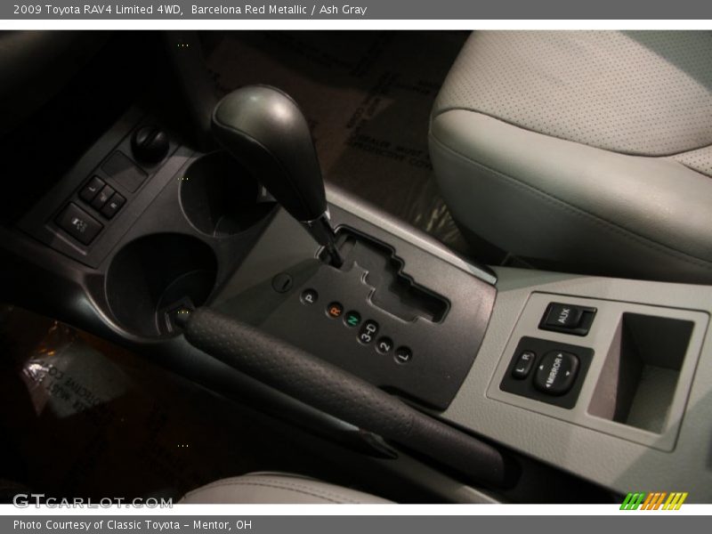 Barcelona Red Metallic / Ash Gray 2009 Toyota RAV4 Limited 4WD