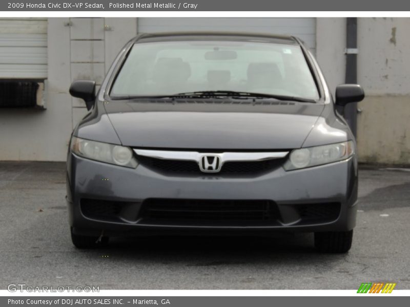 Polished Metal Metallic / Gray 2009 Honda Civic DX-VP Sedan