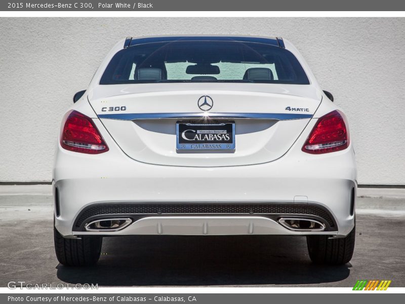 Polar White / Black 2015 Mercedes-Benz C 300