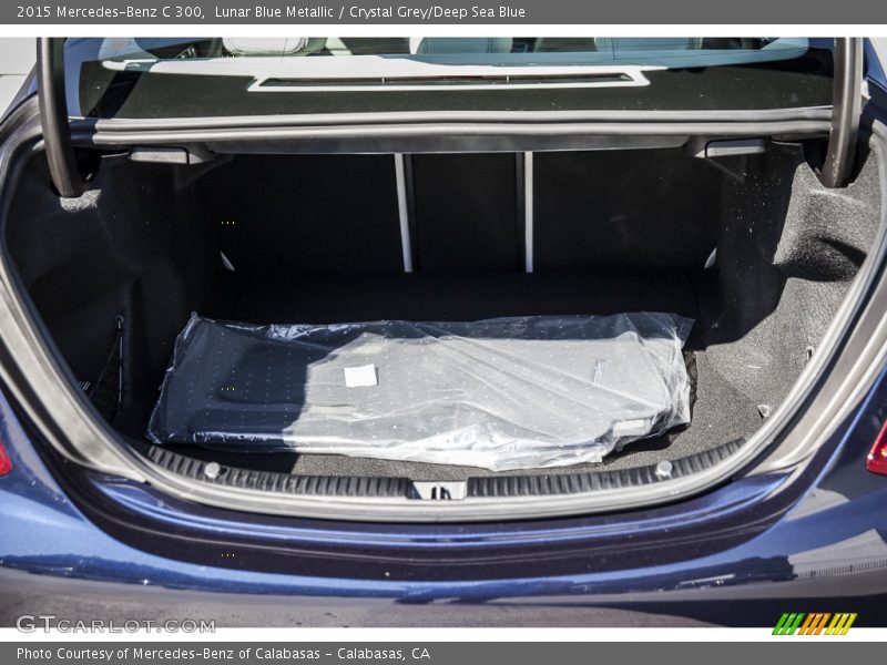 Lunar Blue Metallic / Crystal Grey/Deep Sea Blue 2015 Mercedes-Benz C 300