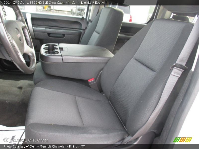 Front Seat of 2014 Sierra 3500HD SLE Crew Cab 4x4