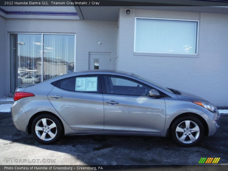 Titanium Gray Metallic / Gray 2012 Hyundai Elantra GLS