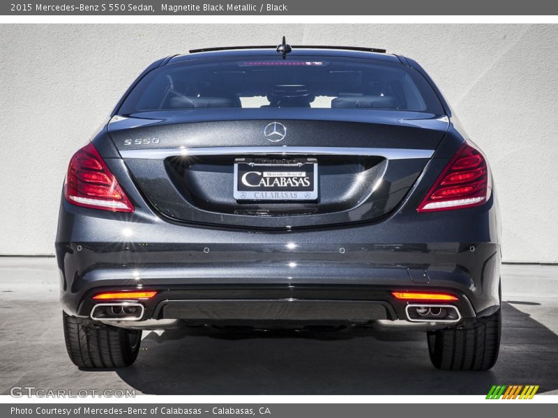 Magnetite Black Metallic / Black 2015 Mercedes-Benz S 550 Sedan