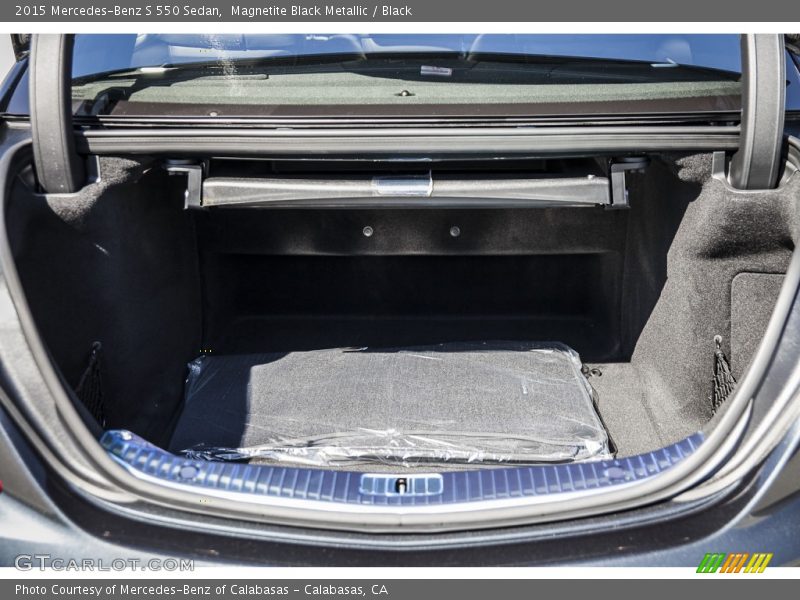 Magnetite Black Metallic / Black 2015 Mercedes-Benz S 550 Sedan