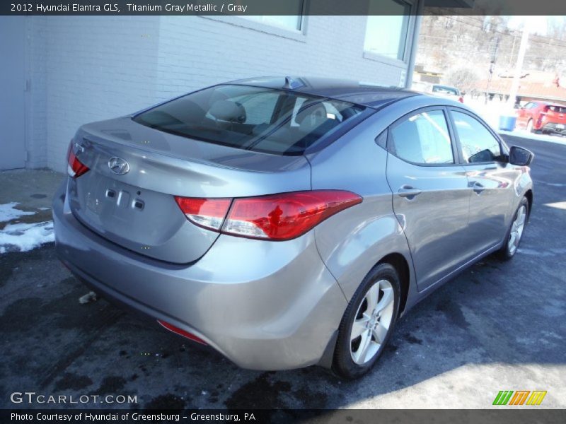 Titanium Gray Metallic / Gray 2012 Hyundai Elantra GLS