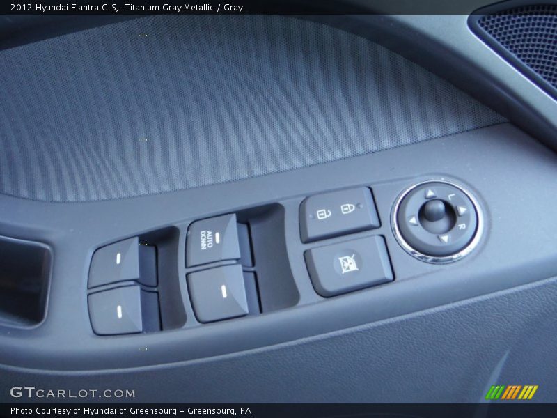 Titanium Gray Metallic / Gray 2012 Hyundai Elantra GLS