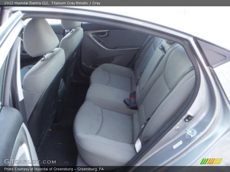 Titanium Gray Metallic / Gray 2012 Hyundai Elantra GLS