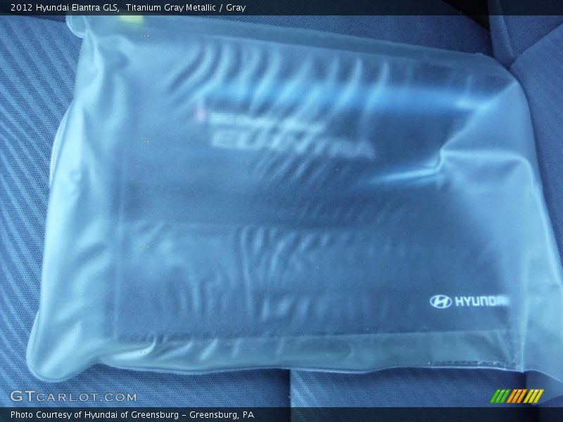 Titanium Gray Metallic / Gray 2012 Hyundai Elantra GLS