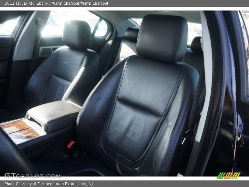 Ebony / Warm Charcoal/Warm Charcoal 2012 Jaguar XF