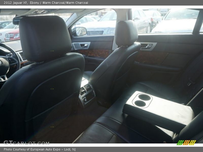 Ebony / Warm Charcoal/Warm Charcoal 2012 Jaguar XF