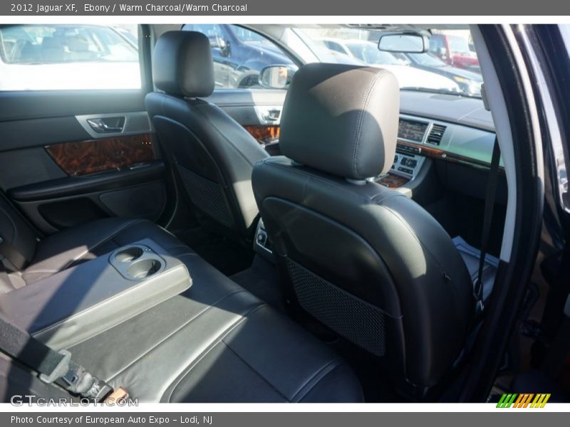 Ebony / Warm Charcoal/Warm Charcoal 2012 Jaguar XF