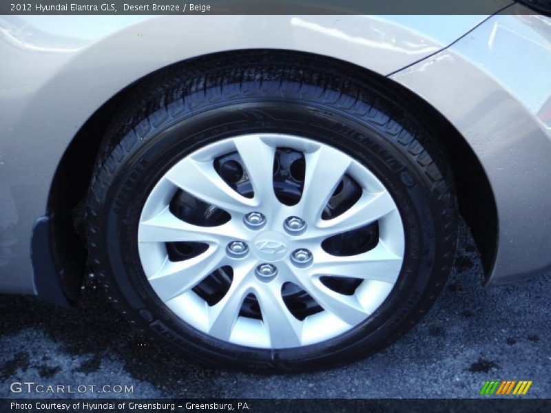 Desert Bronze / Beige 2012 Hyundai Elantra GLS