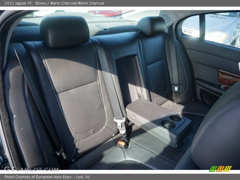 Ebony / Warm Charcoal/Warm Charcoal 2012 Jaguar XF