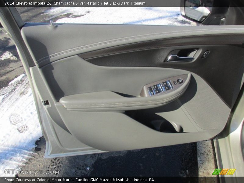 Champagne Silver Metallic / Jet Black/Dark Titanium 2014 Chevrolet Impala LS