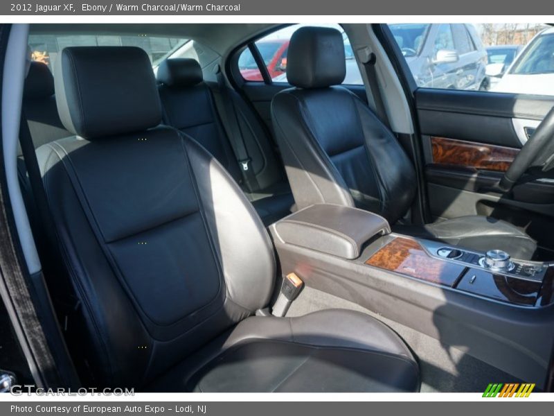 Ebony / Warm Charcoal/Warm Charcoal 2012 Jaguar XF