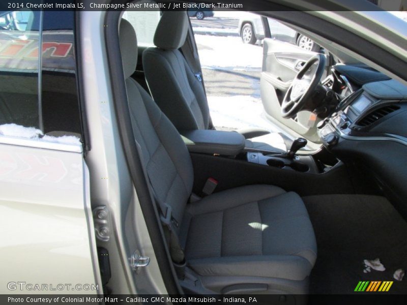 Champagne Silver Metallic / Jet Black/Dark Titanium 2014 Chevrolet Impala LS
