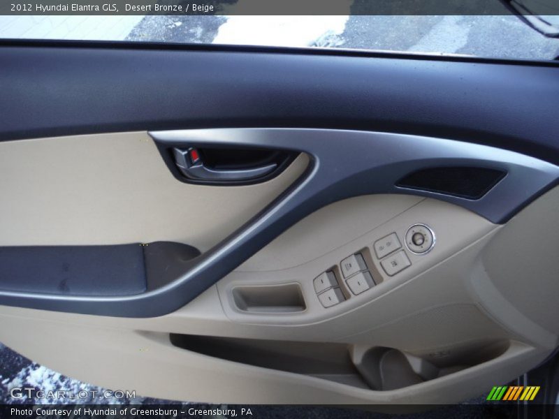 Desert Bronze / Beige 2012 Hyundai Elantra GLS