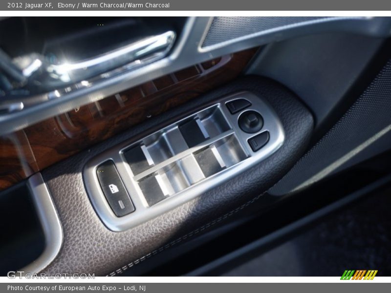 Ebony / Warm Charcoal/Warm Charcoal 2012 Jaguar XF