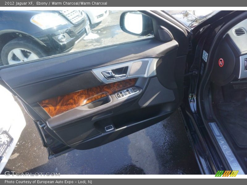 Ebony / Warm Charcoal/Warm Charcoal 2012 Jaguar XF