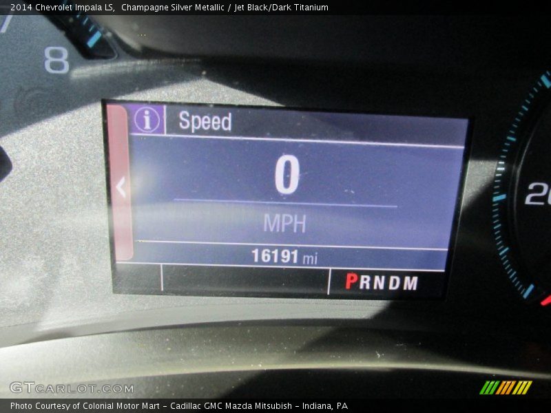 Champagne Silver Metallic / Jet Black/Dark Titanium 2014 Chevrolet Impala LS