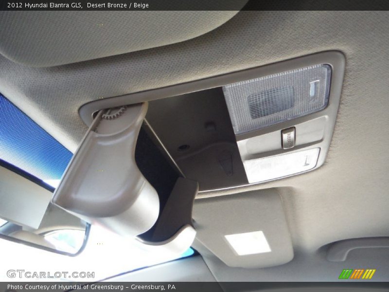 Desert Bronze / Beige 2012 Hyundai Elantra GLS