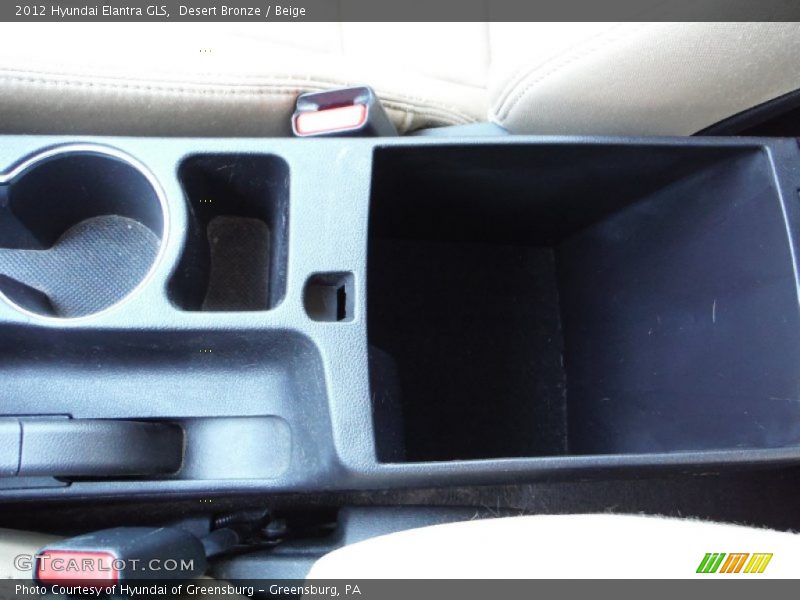 Desert Bronze / Beige 2012 Hyundai Elantra GLS