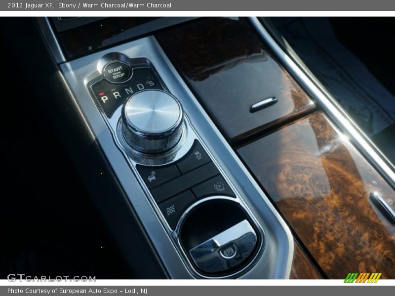 Ebony / Warm Charcoal/Warm Charcoal 2012 Jaguar XF