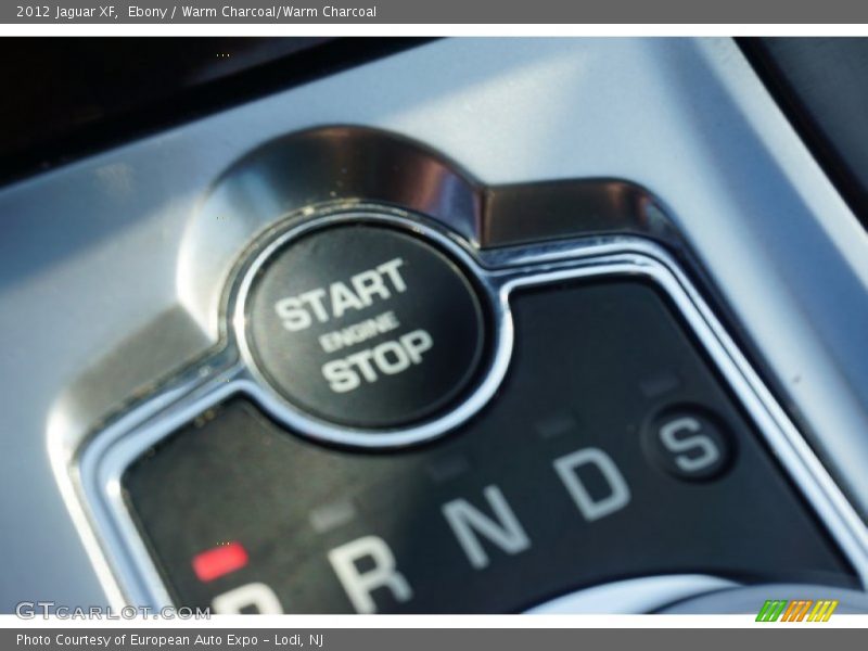 Ebony / Warm Charcoal/Warm Charcoal 2012 Jaguar XF