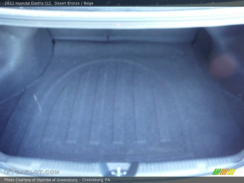 Desert Bronze / Beige 2012 Hyundai Elantra GLS