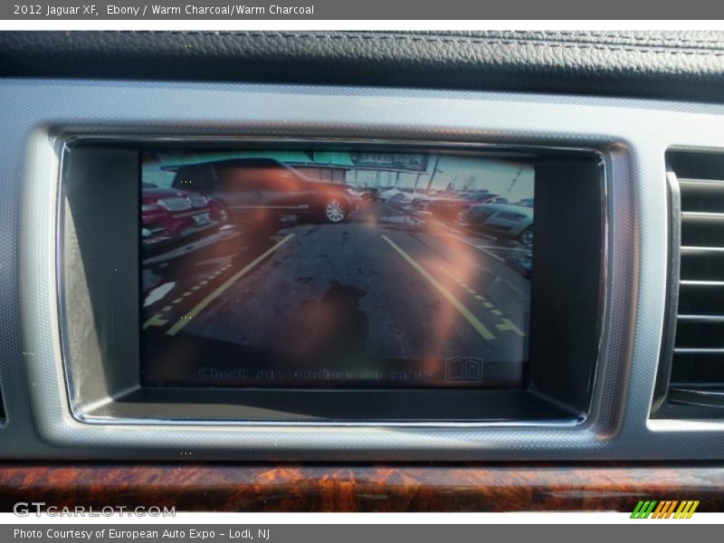 Ebony / Warm Charcoal/Warm Charcoal 2012 Jaguar XF