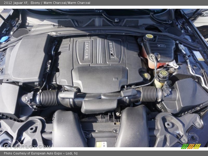 Ebony / Warm Charcoal/Warm Charcoal 2012 Jaguar XF