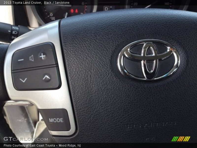 Black / Sandstone 2013 Toyota Land Cruiser