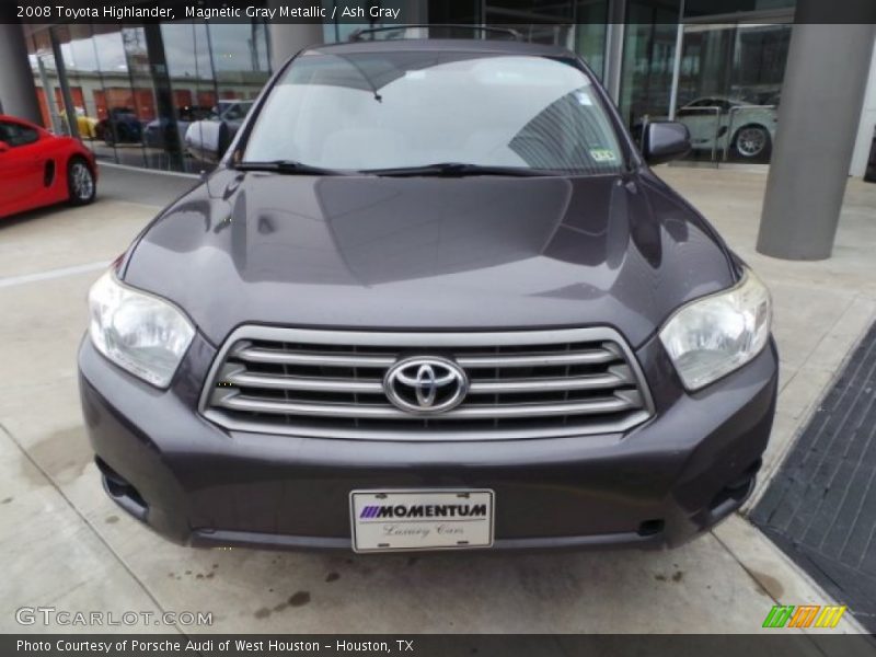 Magnetic Gray Metallic / Ash Gray 2008 Toyota Highlander