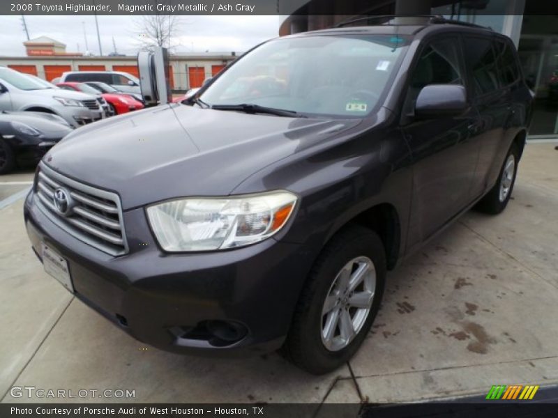Magnetic Gray Metallic / Ash Gray 2008 Toyota Highlander