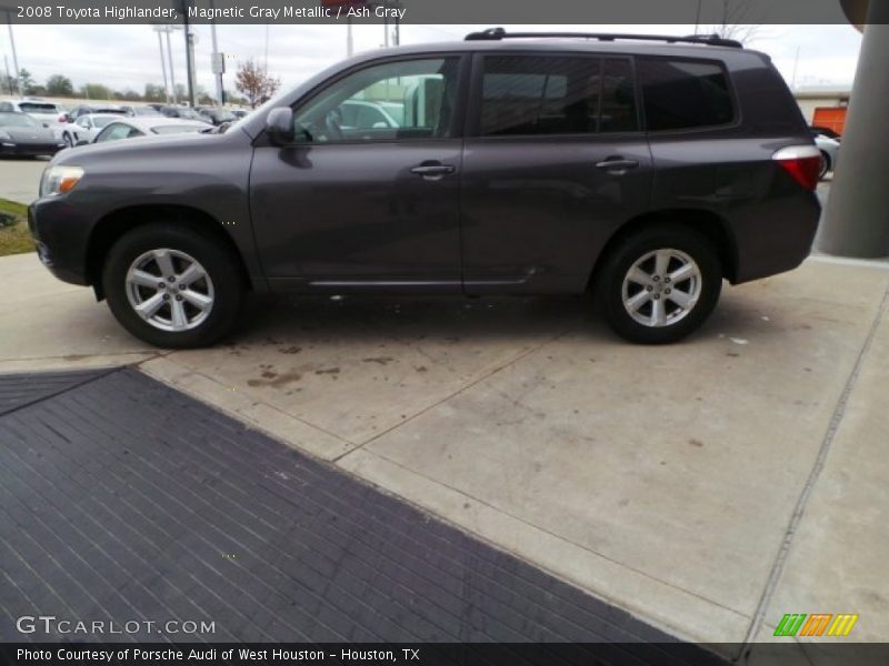 Magnetic Gray Metallic / Ash Gray 2008 Toyota Highlander