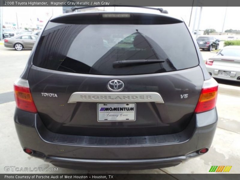 Magnetic Gray Metallic / Ash Gray 2008 Toyota Highlander